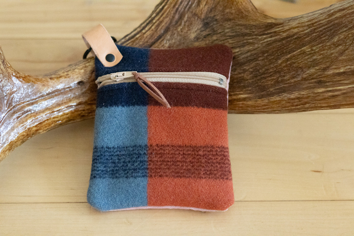 Mini Wool Wallet – Handcrafted Southwestern Design