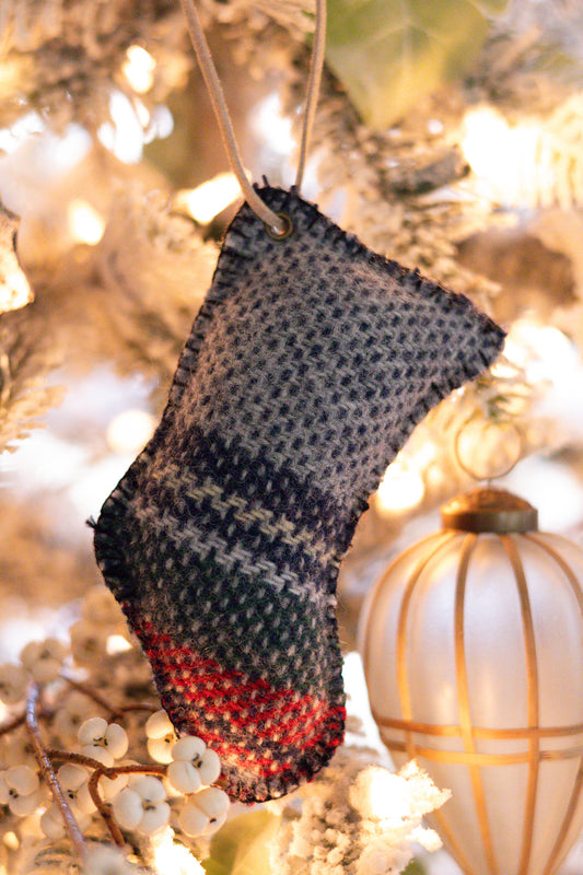 Handcrafted Wool Christmas Ornament – Multiple Styles