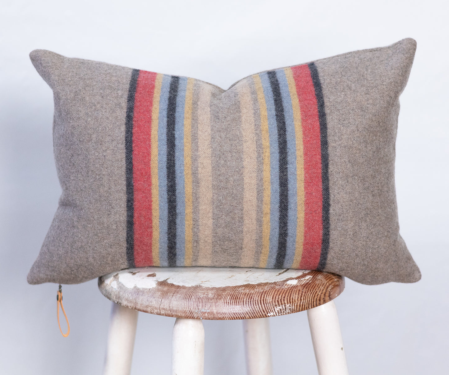Yakima Camp Blanket Wool Pillow Cover – Mineral Umber Merino Wool