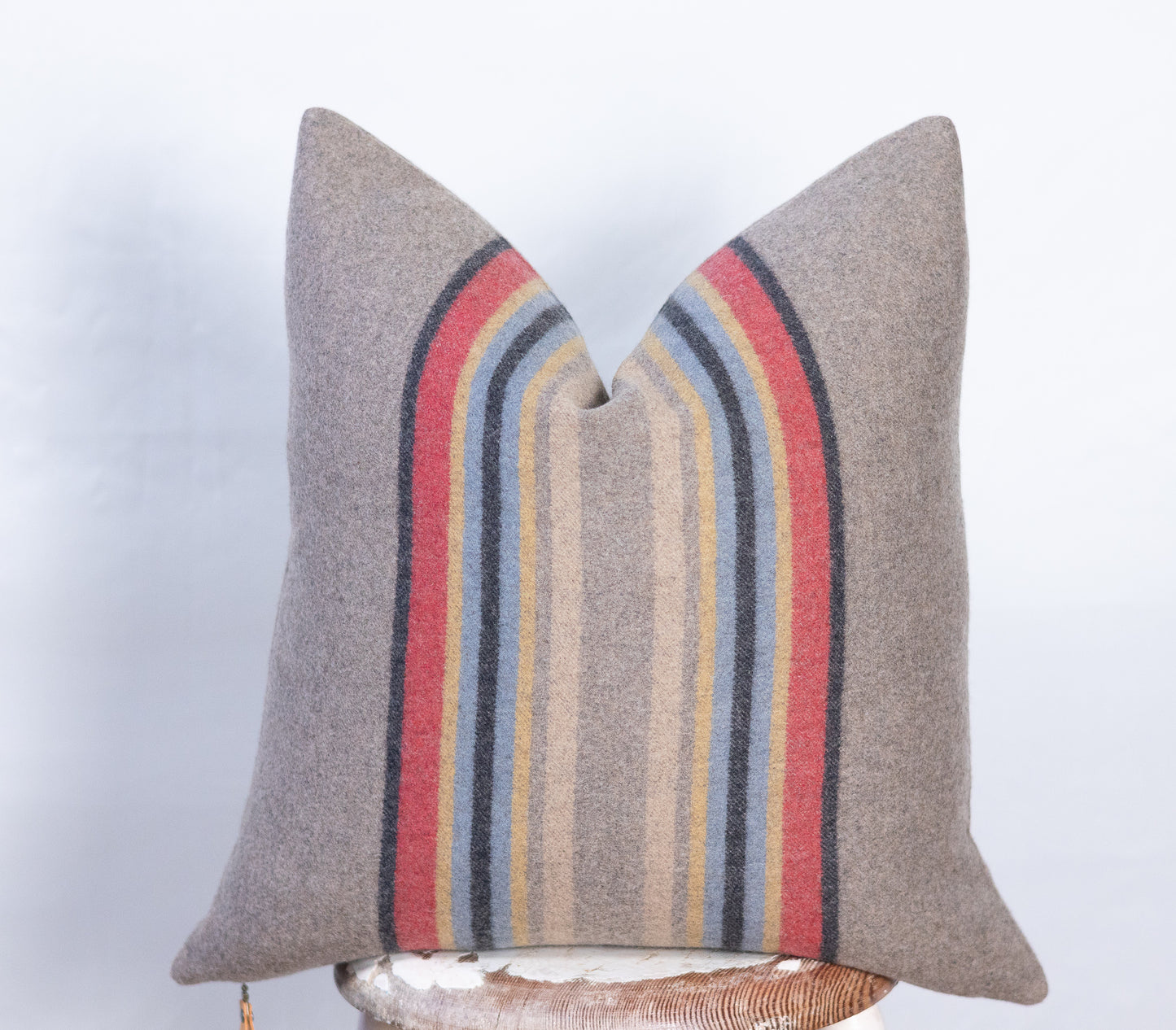 Yakima Camp Blanket Wool Pillow Cover – Mineral Umber Merino Wool