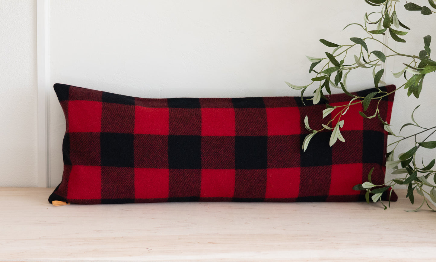 Rob Roy Long Lumbar Pillow Cover – Final Edition | Retired Motor Robe Wool