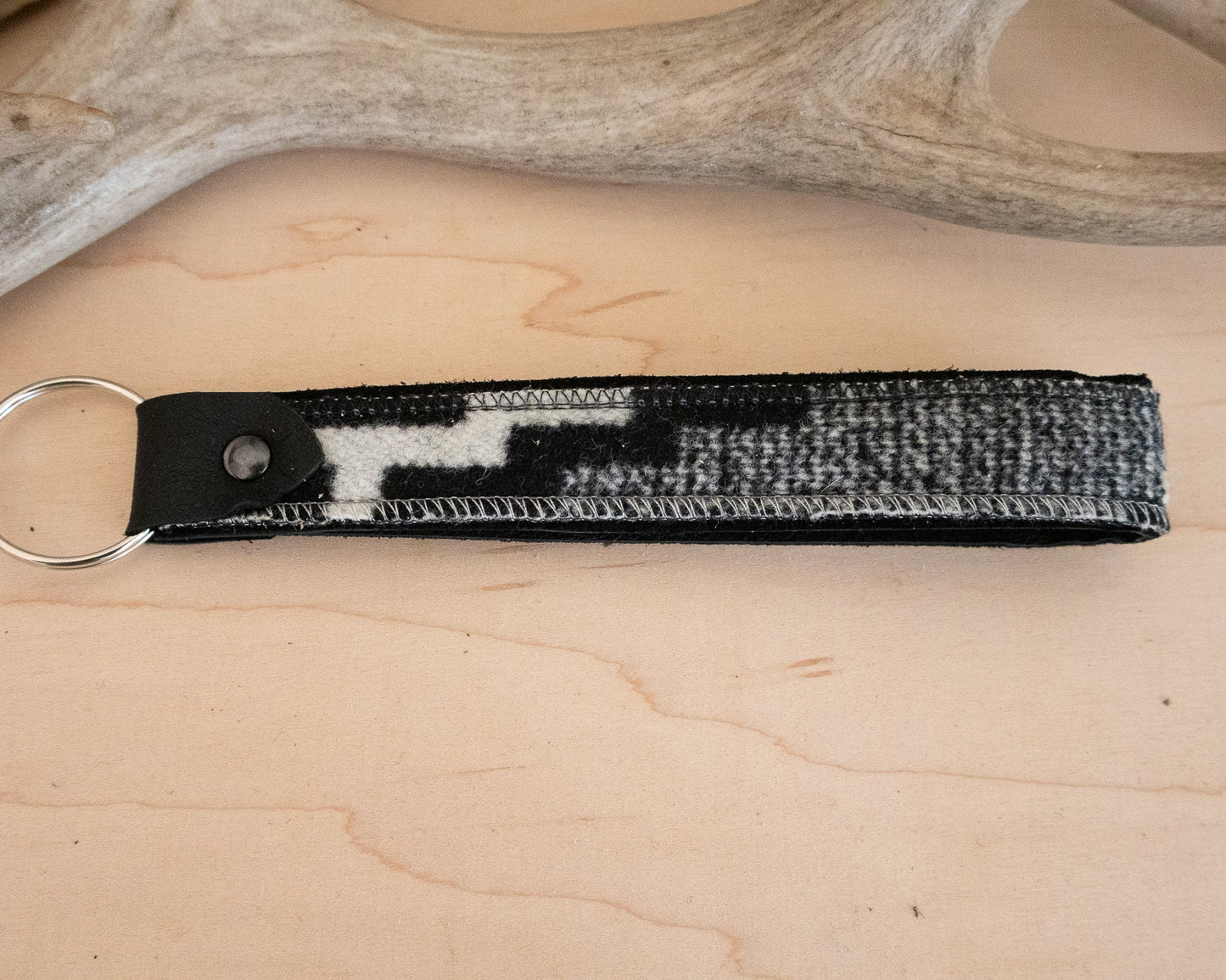 Wool Key Fob Wristlet – Southwestern Wool & Leather