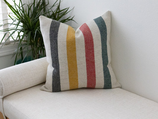 Glacier National Park Wool Pillow Cover – Final Edition | Retired Eco-Wise Wool