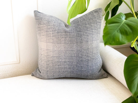 Gray & Bone Ombre Wool Pillow Cover – Final Edition in Retired Eco-Wise Wool