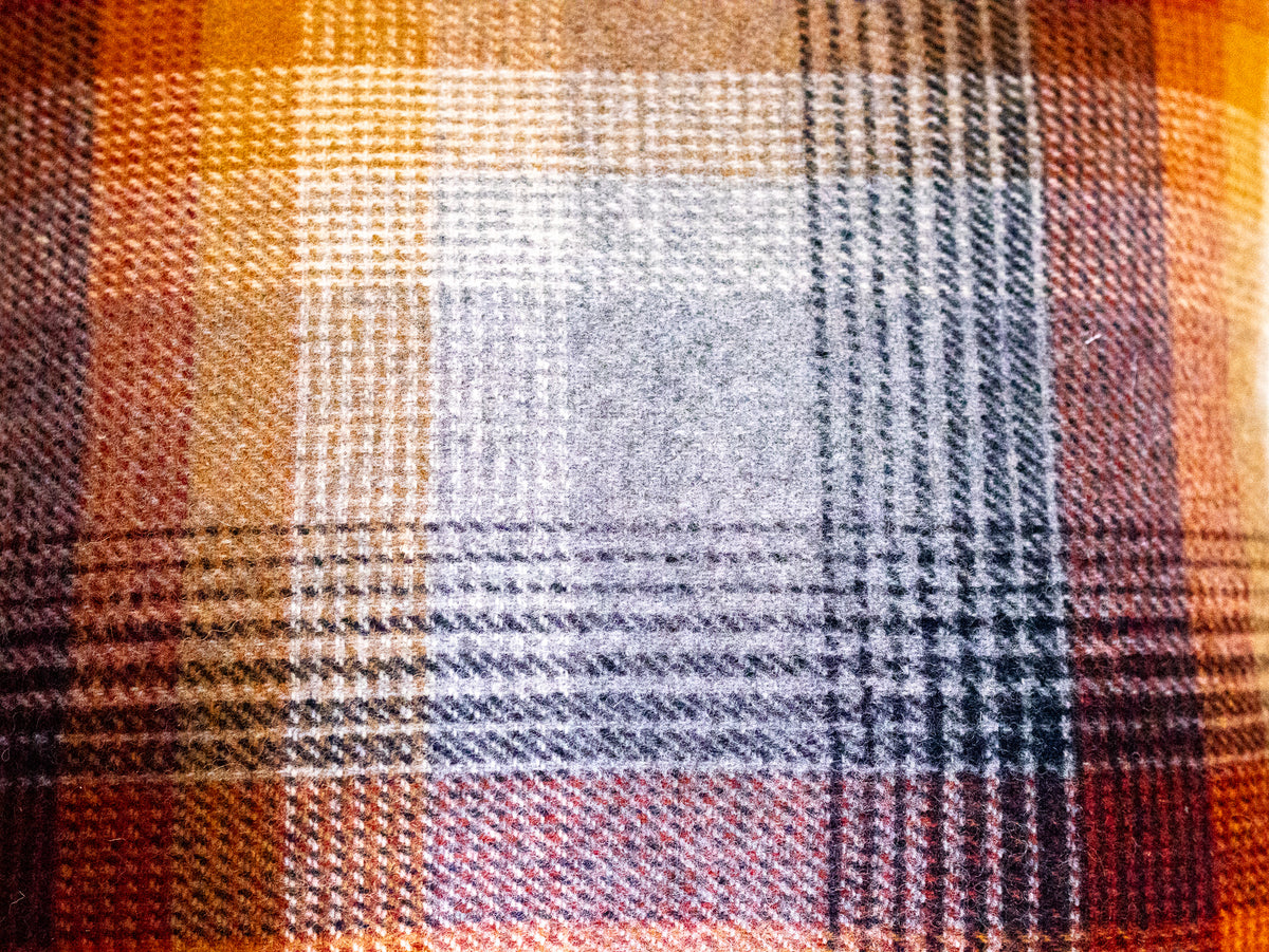 Merced Plaid Wool Pillow Cover