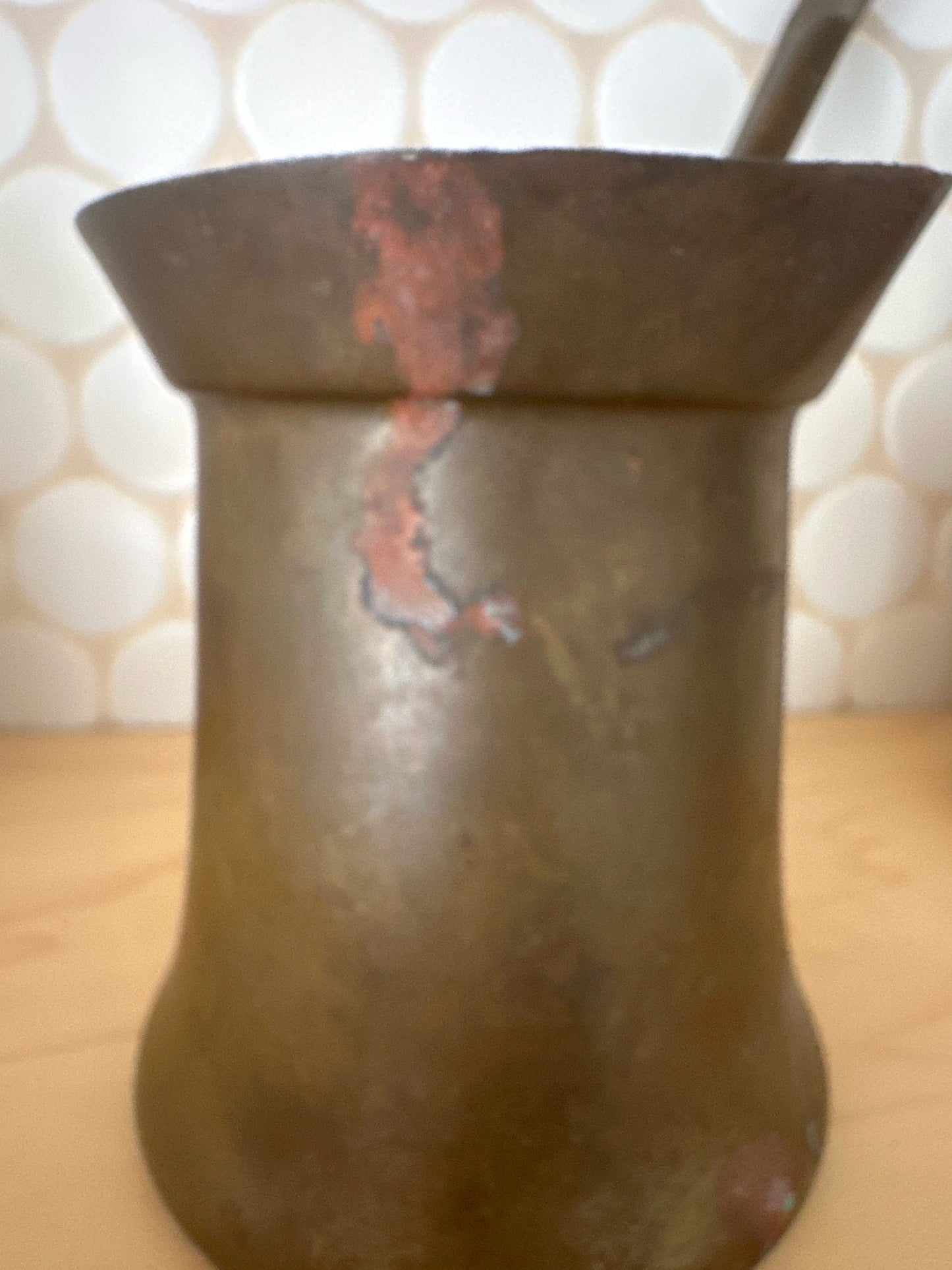 Vintage Turkish Coffee Maker Cezve – Tarnished Brass