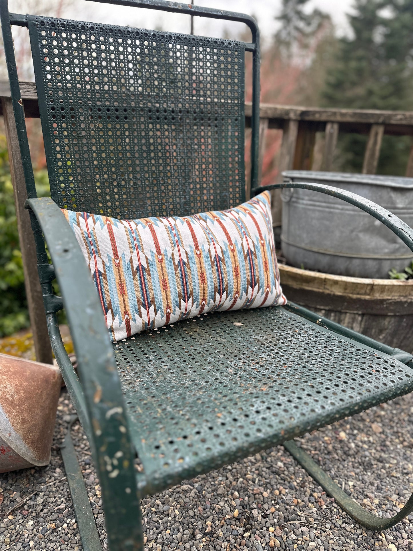 Southwestern Wyeth Trail Outdoor Throw Pillow Cover – Pendleton® x Sunbrella®