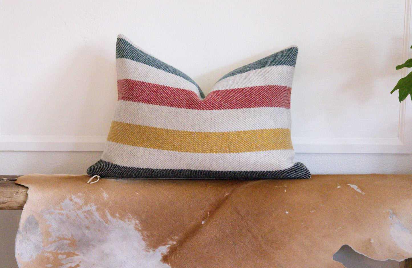 Glacier National Park Wool Pillow Cover – Eco-Wise Washable Wool