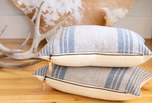 Irving Stripe Wool Pillow Covers – Ready to Ship Washable Pendleton® Eco-Wise Wool