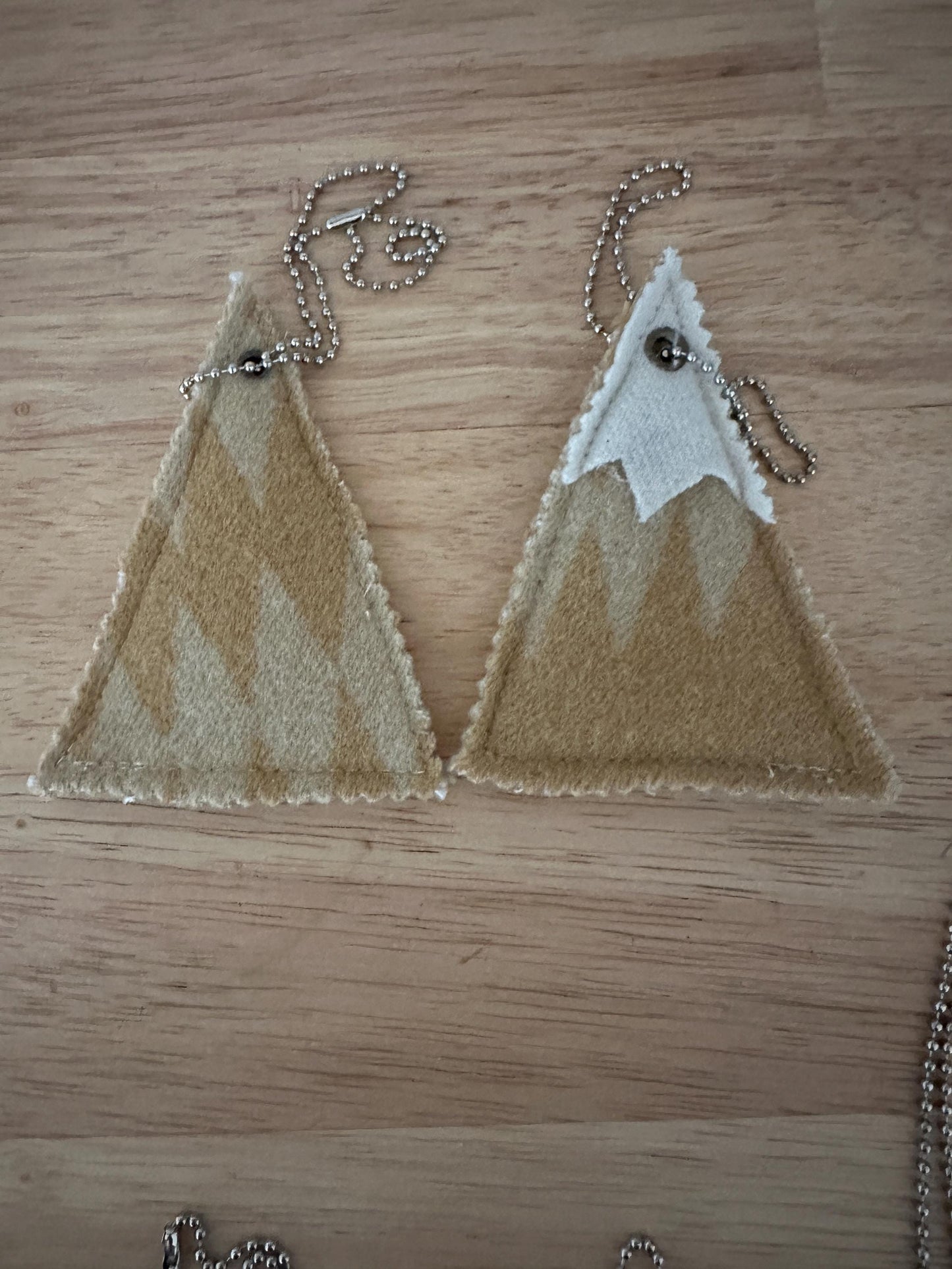 Southwestern Wool Car Air Freshener: Hanging Mountain Oil Diffuser for Vehicles, Essential Oils, Rodeo gift