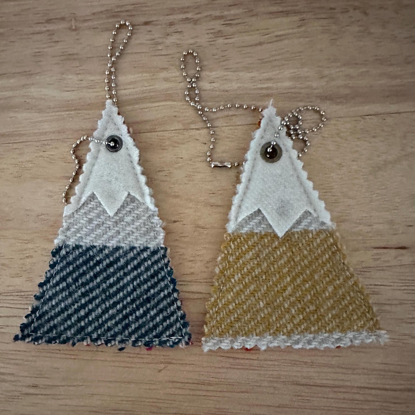 Southwestern Wool Car Air Freshener: Hanging Mountain Oil Diffuser for Vehicles, Essential Oils, Rodeo gift