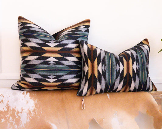 Oxford Wyeth Trail Wool Pillow Cover – Heritage Jacquard