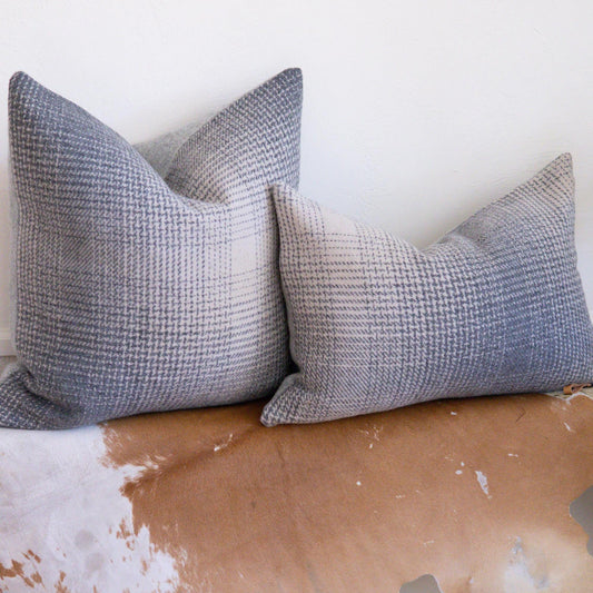 Gray & Bone Ombre Wool Pillow Cover – Washable Eco-Wise Wool