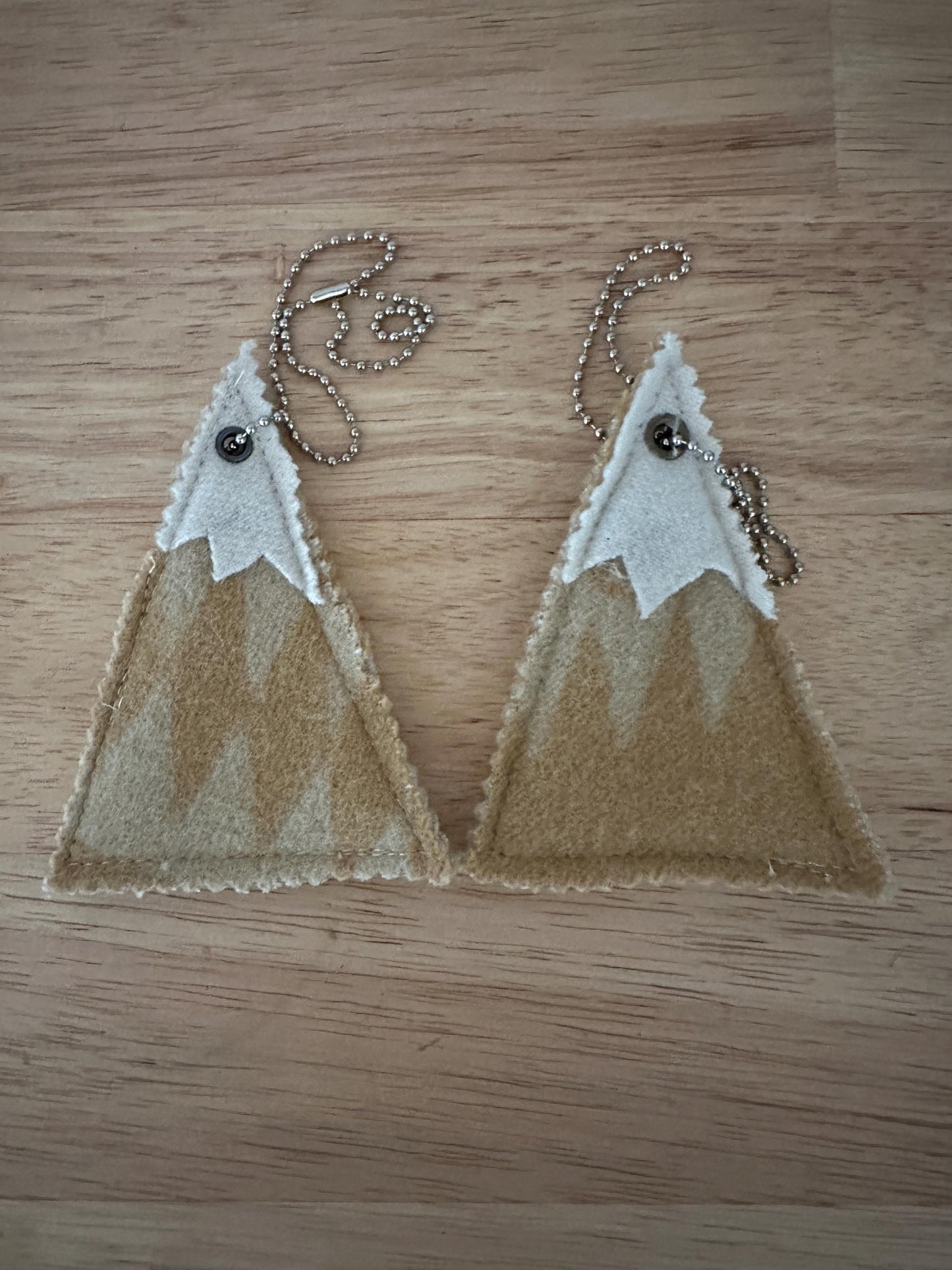 Southwestern Wool Car Air Freshener: Hanging Mountain Oil Diffuser for Vehicles, Essential Oils, Rodeo gift