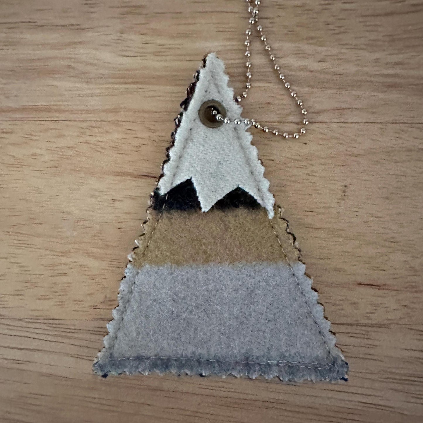 Southwestern Wool Car Air Freshener: Hanging Mountain Oil Diffuser for Vehicles, Essential Oils, Rodeo gift