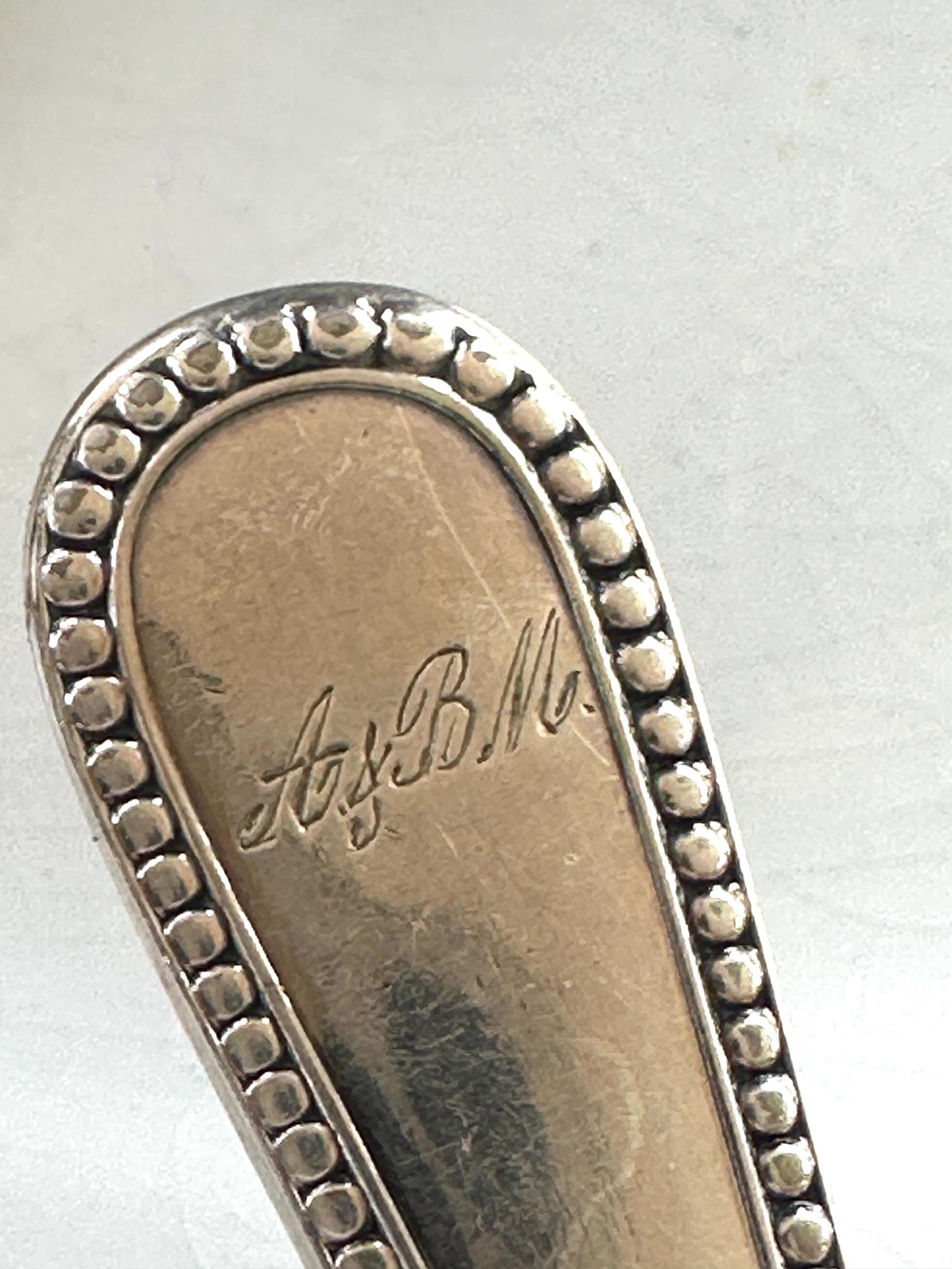 Vintage Silver-Plated Sugar Sifter Spoon with Scalloped Bowl