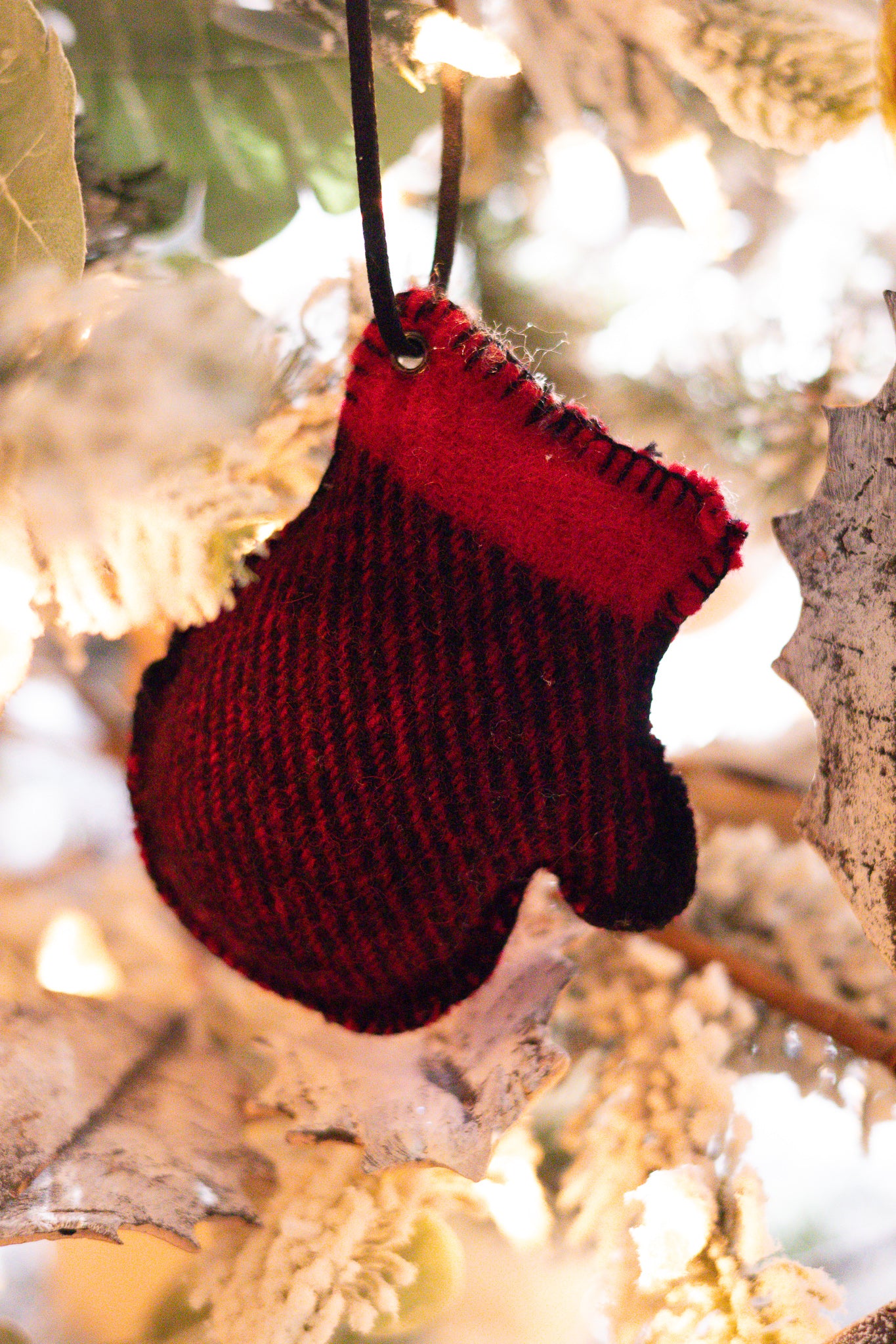 Handcrafted Wool Christmas Ornament – Multiple Styles