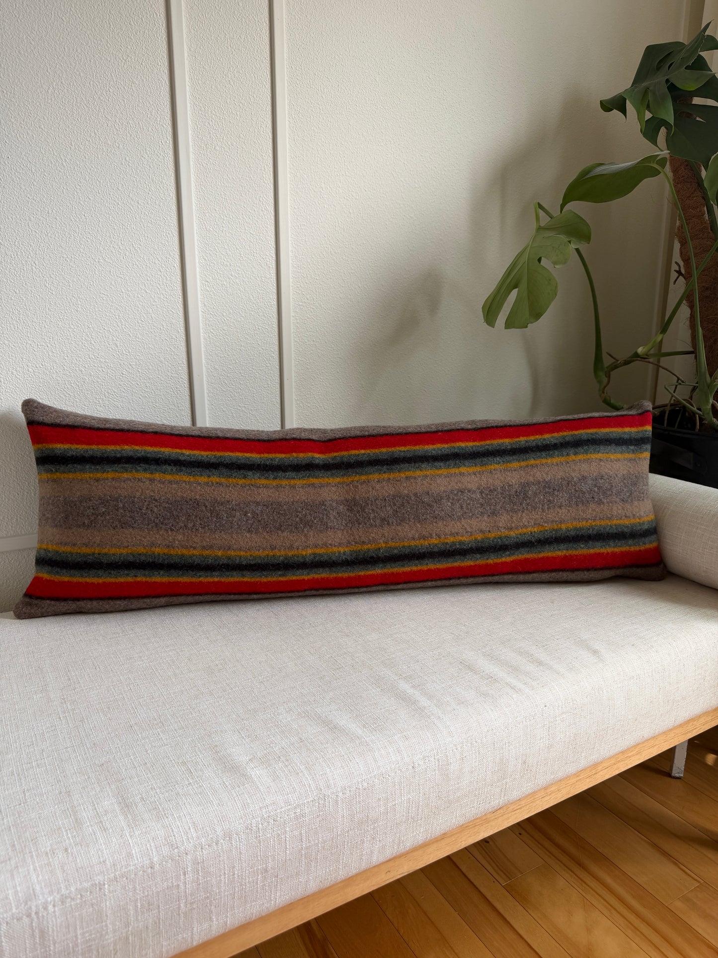 Yakima Camp Blanket Mineral Umber Long Lumbar Pillow Covers