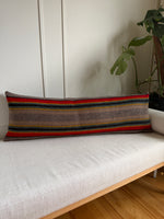 Yakima Camp Blanket Mineral Umber Long Lumbar Pillow Covers