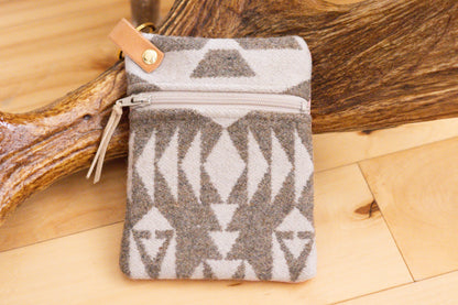 Mini Wool Wallet – Handcrafted Southwestern Design