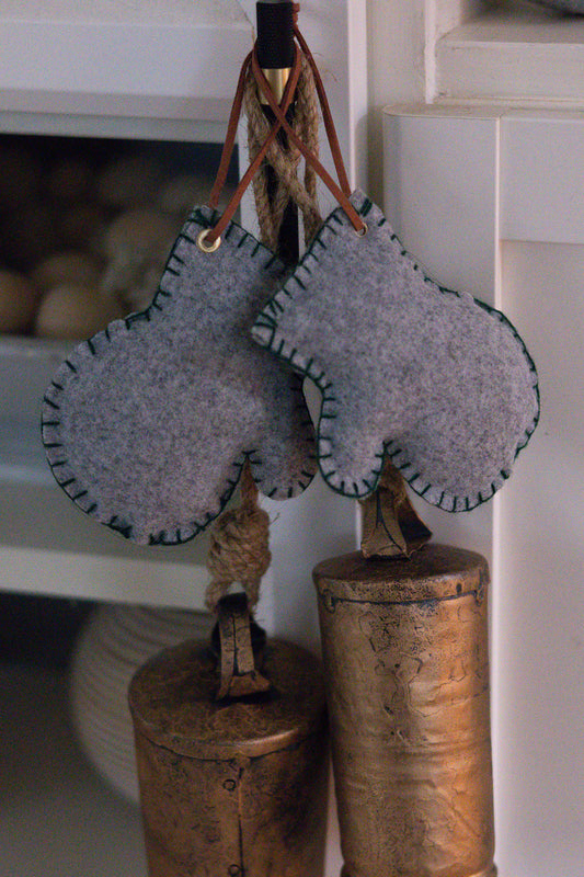 Handcrafted Wool Christmas Ornament – Multiple Styles