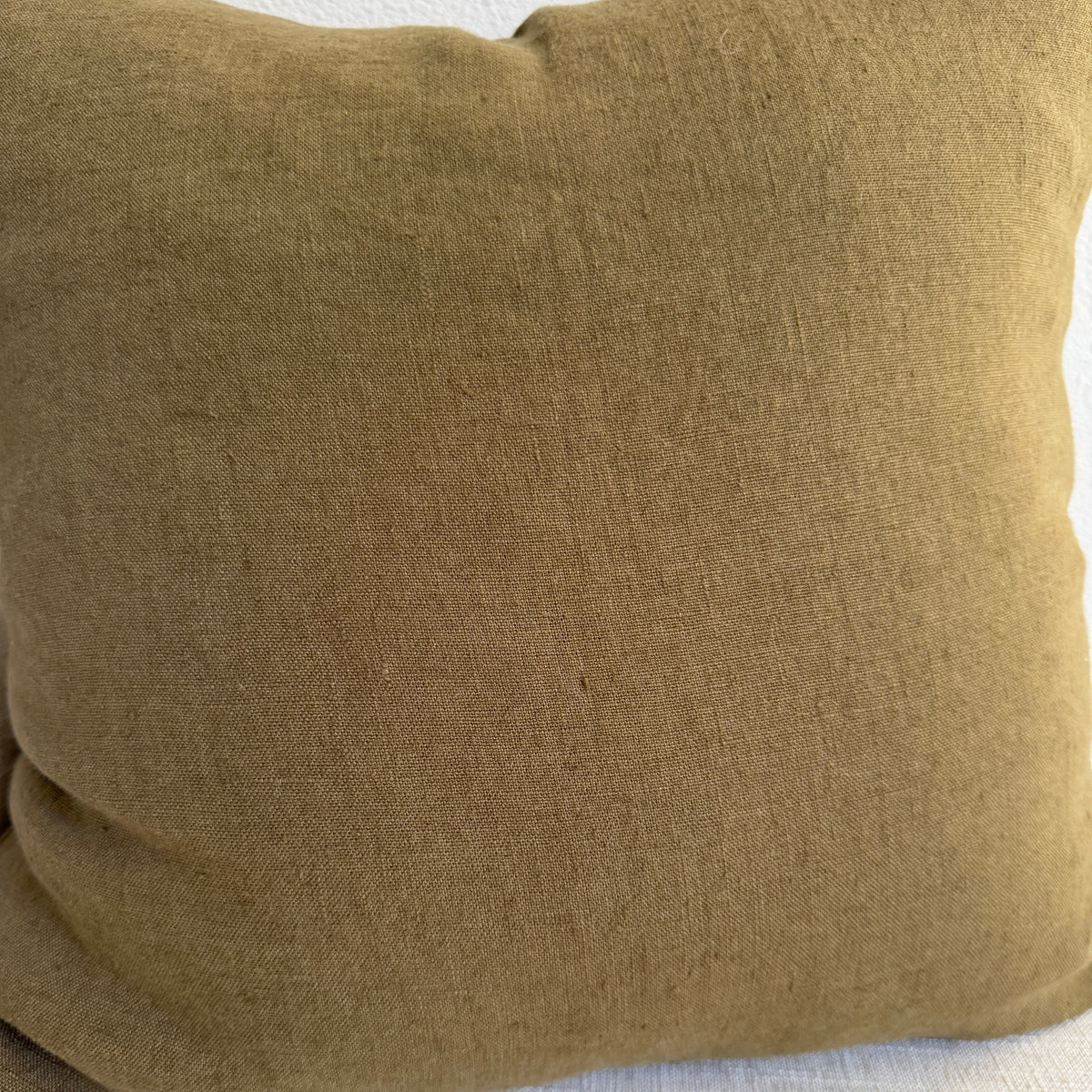 Martini Olive 100% Linen Pillow Cover – 18"