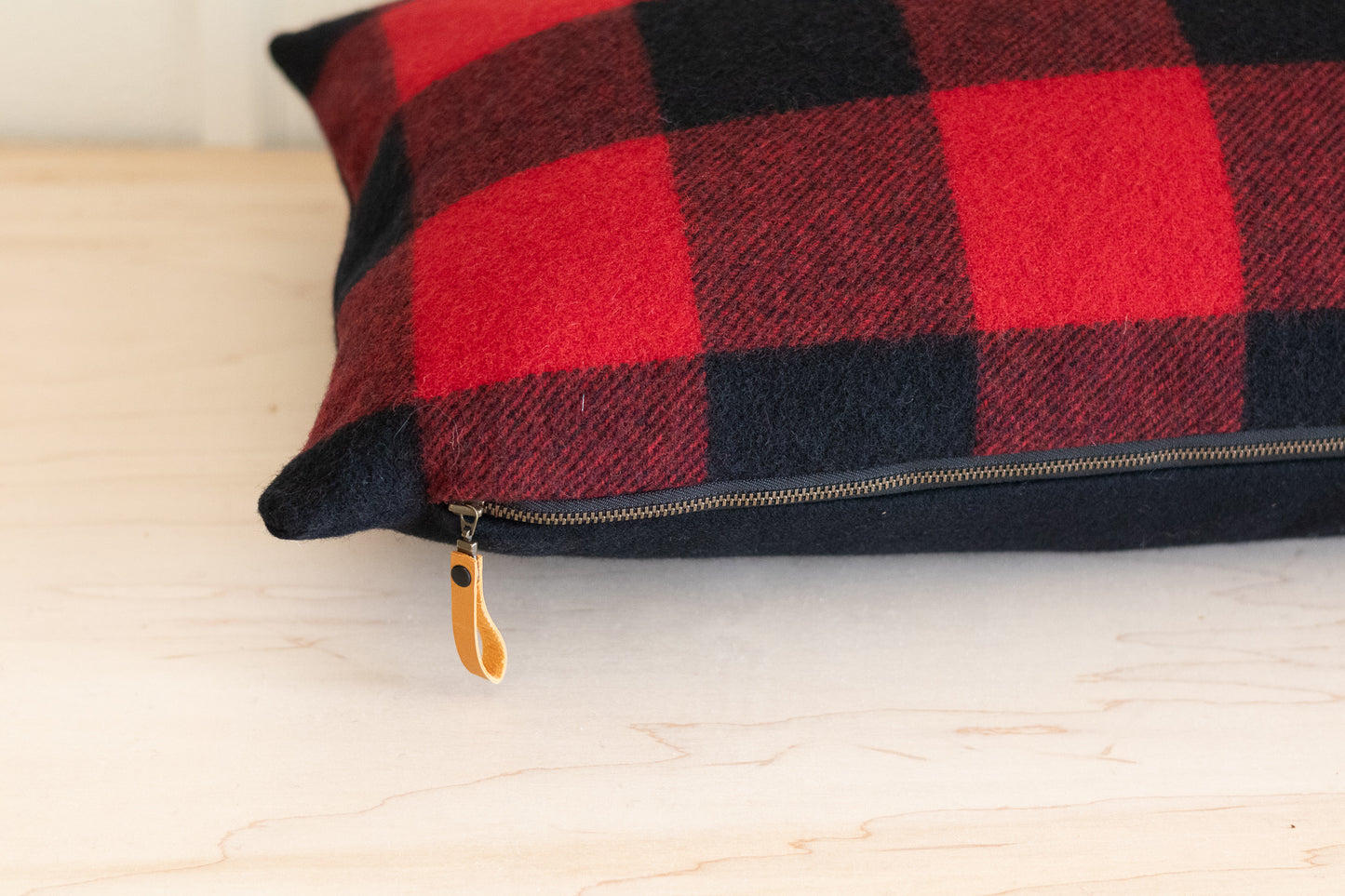 Rob Roy Long Lumbar Pillow Cover – Final Edition | Retired Motor Robe Wool