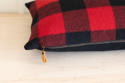 Rob Roy Long Lumbar Pillow Cover – Final Edition | Retired Motor Robe Wool