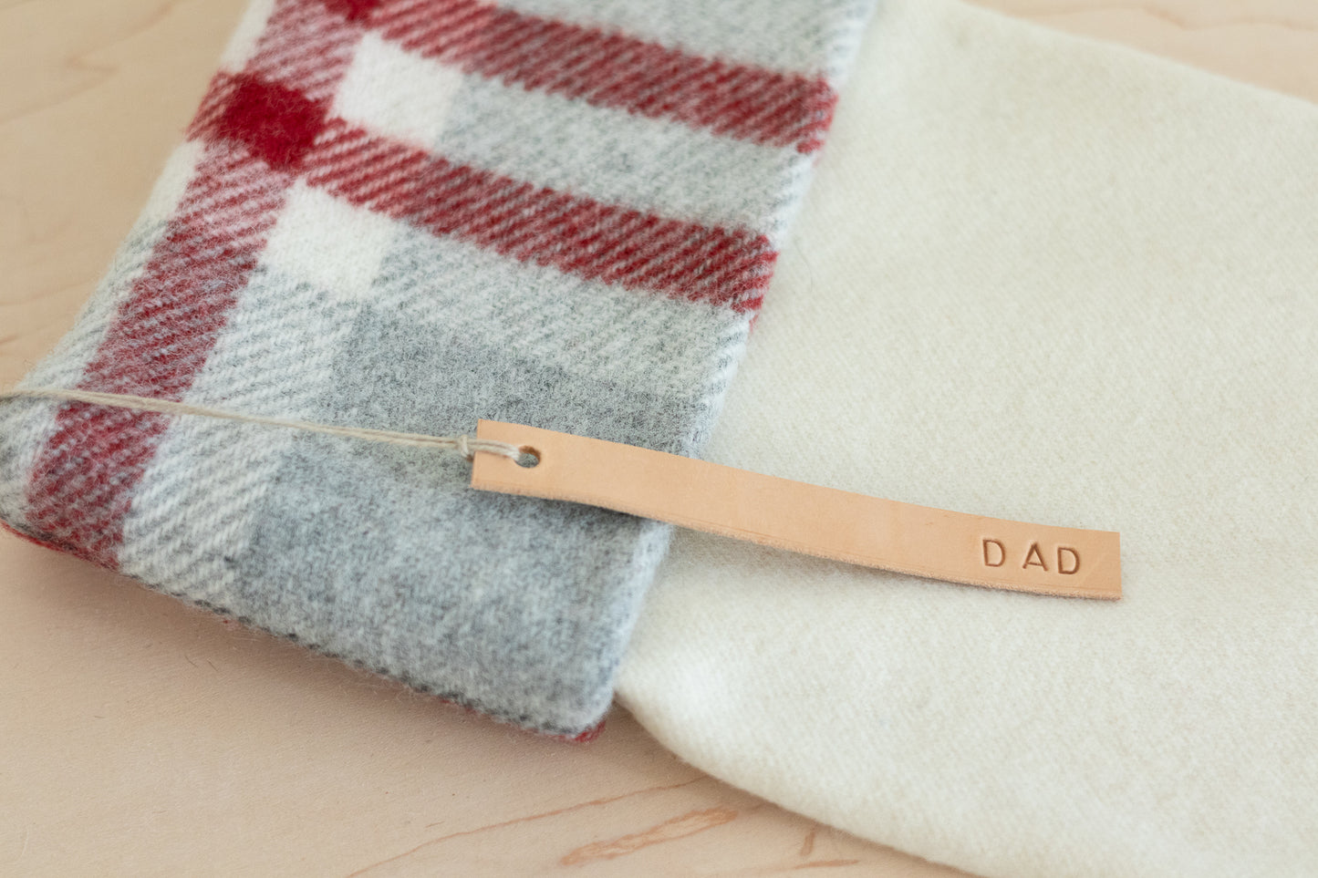 Hand-Stamped Leather Gift Tags – Custom or Ready-Made