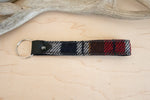 Heritage Wool Key Fob Wristlet – Leather & Southwestern Pattern