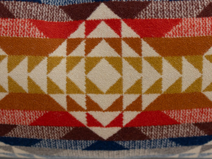 Smith Rock Long Lumbar Pillow Cover – Wool & Cream Boucle, Ready to Ship