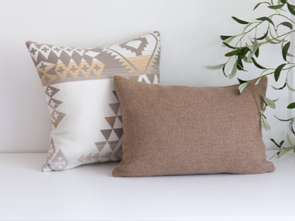 Heathered Camel Washable Wool Pillow Cover – Eco-Wise® Washable Wool