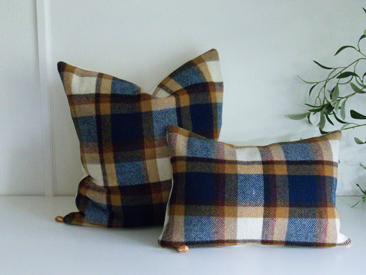 Steens Mountain Wool Pillow Cover – Final Edition | Retired Motor Robe Wool