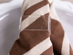 Vintage Lucite Napkin Rings – Set of 6