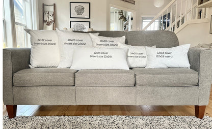 Glacier National Park Wool Pillow Cover – Eco-Wise Washable Wool