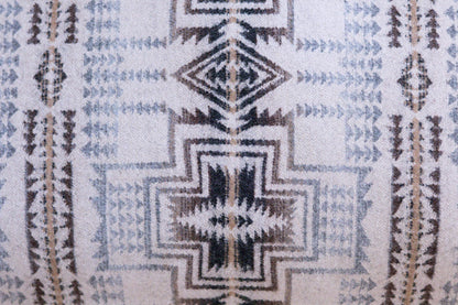 Close up of Pendleton Harding Star Wool Fabric