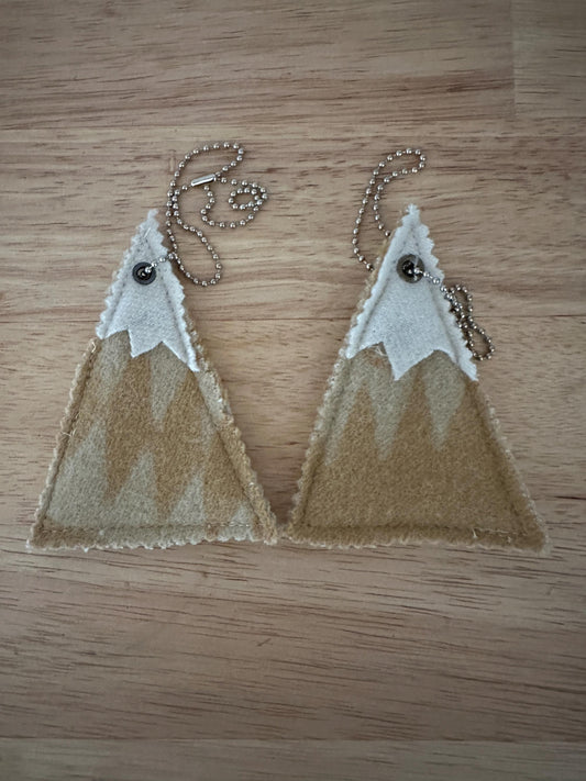Southwestern Wool Car Air Freshener: Hanging Mountain Oil Diffuser for Vehicles, Essential Oils, Rodeo gift