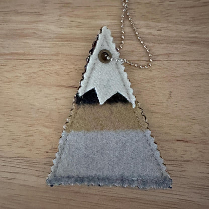 Southwestern Wool Car Air Freshener: Hanging Mountain Oil Diffuser for Vehicles, Essential Oils, Rodeo gift
