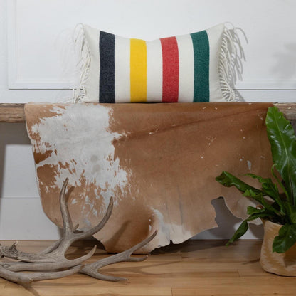 Glacier Stripe Merino Wool Pillow Cover 11x17 – Ready to Ship