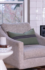 Long Green Lumbar Pillow Cover – Only 2 Made