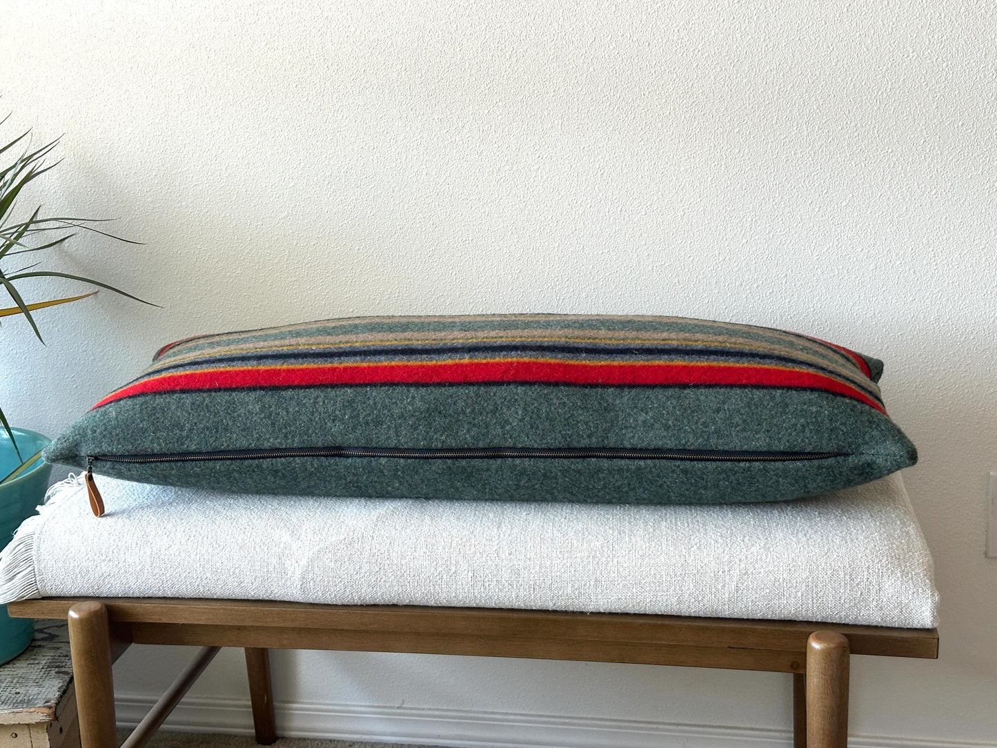 Yakima Camp Green Heather Long Lumbar Pillow Covers